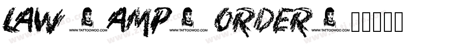 Law & Order字体转换